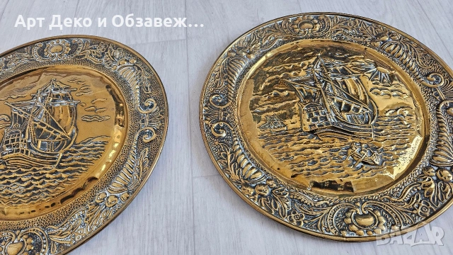 Бронзови пана за стена, снимка 5 - Декорация за дома - 54095207