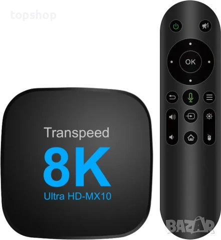 Android TV Box 13.0 2GB / 16GB Поддръжка на 8K 2.4G 5.0G WiFi TV Box Android 2023 RK3528 Чипсет...