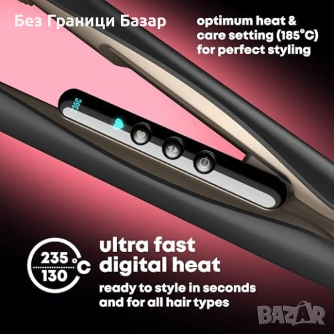 Нова Професионална преса за коса REVAMP Progloss йони и керамика за жени прическа, снимка 5 - Преси за коса - 54106232