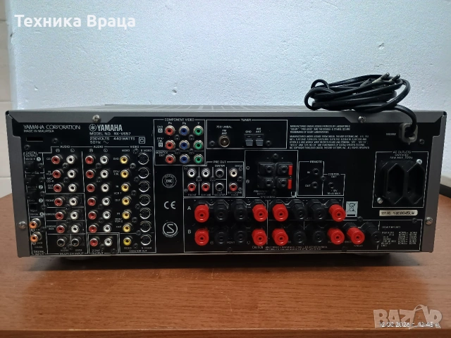 Yamaha RX-V657. 7.1-канален ресивър с висока мощност и качествен звук. Изпращам видео. , снимка 15 - Ресийвъри, усилватели, смесителни пултове - 53570535