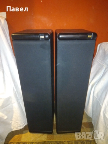Тонколони, немски тонколони ELAC EL-150, може с усилвател, снимка 7 - Тонколони - 52898078