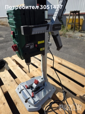 бормашина- настолна PARKSIDE, снимка 5 - Бормашини - 52281180