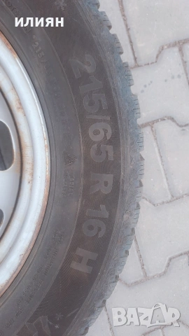 4бр железни джанти 16цола за Dacia Duster , снимка 4 - Гуми и джанти - 53455931