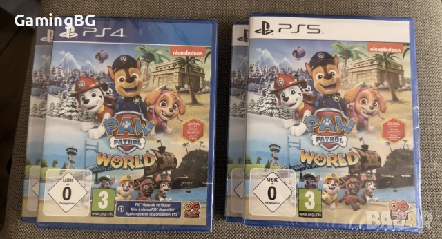 чисто нови PAW Patrol World за PS4 и PS5, Пес патрул