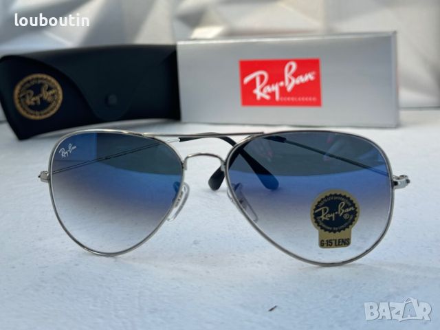 Ray-Ban RB3025 висок клас унисекс слънчеви очила Рей-Бан дамски мъжки минерално стъкло, снимка 10 - Слънчеви и диоптрични очила - 45608966
