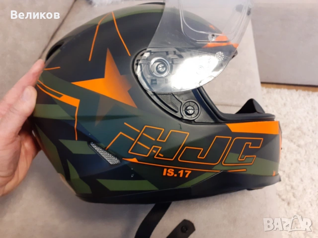 Каска HjC, снимка 12 - Аксесоари и консумативи - 53212526