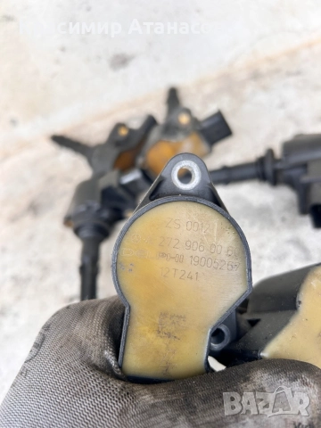 A2729060060. Запалителна бобина за Мерцедес Е-класа W211. Бензин 3.5 OM 272, снимка 3 - Части - 52216110