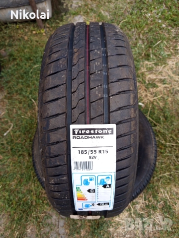 1бр нова лятна гума 185/55R15 Firestone