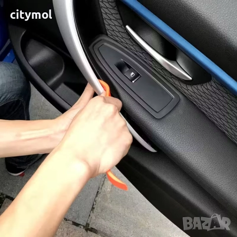 Комплект за сваляне на лайсни, щипки и пластмаси от интериора, снимка 4 - Аксесоари и консумативи - 52632298