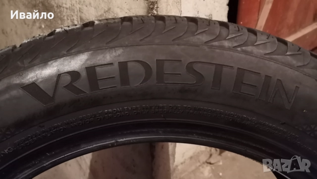 Продавам 4 броя Зимни гуми 205.55.16 на 1 сезон дот 2019 Vresstain , снимка 4 - Гуми и джанти - 52944523
