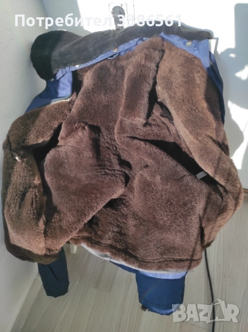 Яке с агнешка кожа, снимка 3 - Якета - 52920202