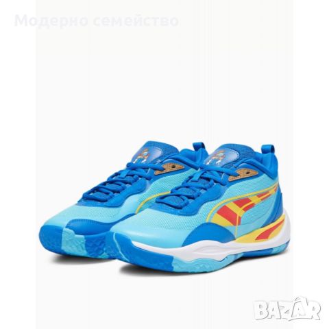 Мъжки маратонки puma x the smurfs playmaker pro basketball shoes blue multi, снимка 2 - Маратонки - 46775284