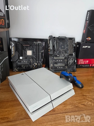 Конзола PlayStation 4 500GB Версия 8.04, снимка 2 - PlayStation конзоли - 53878609