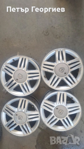 ОРИГИНАЛНИ АЛУМИНИЕВИ ДЖАНТИ ЗА РЕНО -4Х100Х60-16цола