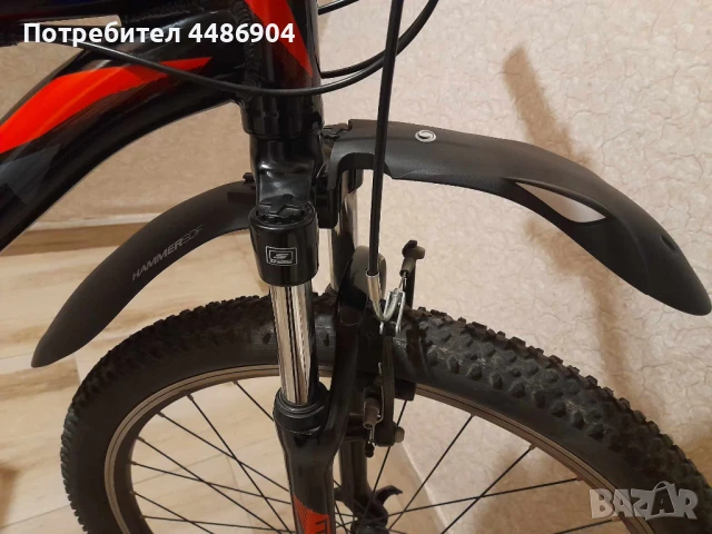 Велосипед DRAG ZX, 27.5, алуминиева рамка, почти нов + аксесоари, снимка 9 - Велосипеди - 50463526