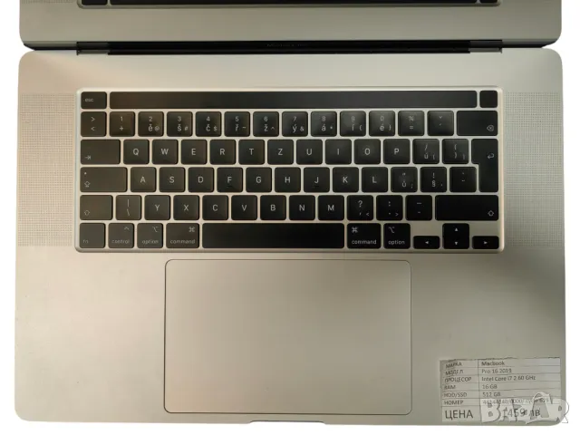 Macbook Pro 2019, снимка 2 - Лаптопи за работа - 50185194