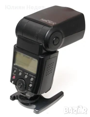 Светкавица Canon Speedlite 580EX, снимка 3 - Светкавици, студийно осветление - 48941103