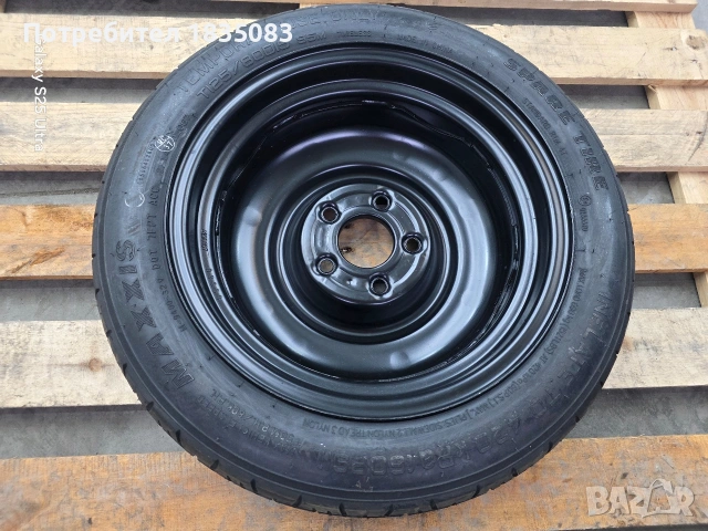 Резервна гума/патерица 15ка 5х114.3 Hyundai, Kia, снимка 2 - Гуми и джанти - 53287298