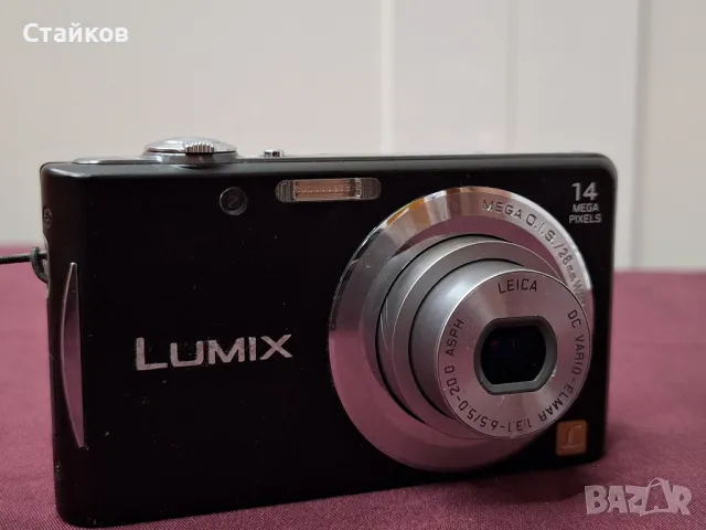 Цифров фотоапарат Panasonic Lumix DMC-FS14,14Mp, снимка 7 - Фотоапарати - 48124998