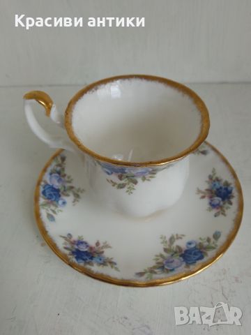 Royal Albert Moonlight Rose, красива чаша, снимка 2 - Други ценни предмети - 46581467