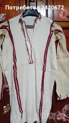 автентична кенарена риза, снимка 4 - Антикварни и старинни предмети - 52610996