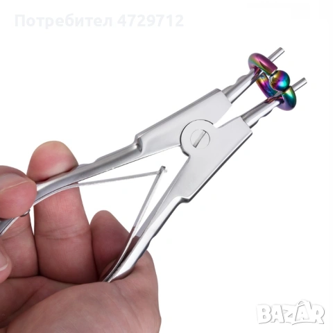 Всички нушни инструменти за пиърсинг, снимка 10 - Обеци - 53440122