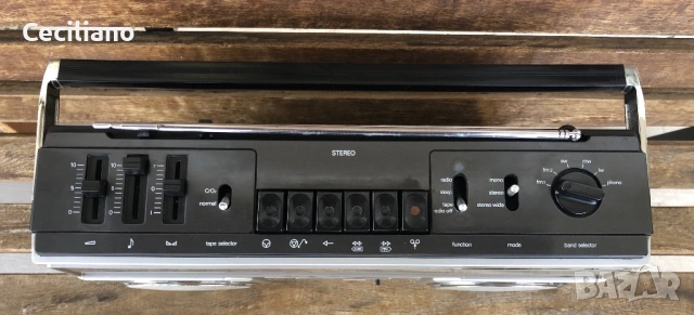 Радиокасетофон SIEMENS CLUB 726, снимка 6 - Радиокасетофони, транзистори - 54228269