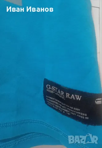 Оригинална тениска G-star RAW, снимка 3 - Тениски - 47008624