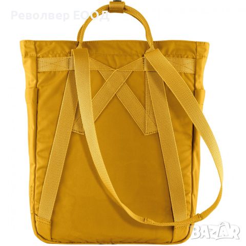 Раница Fjall Raven - Kanken Totepack, в цвят Ochre, снимка 2 - Екипировка - 45287737