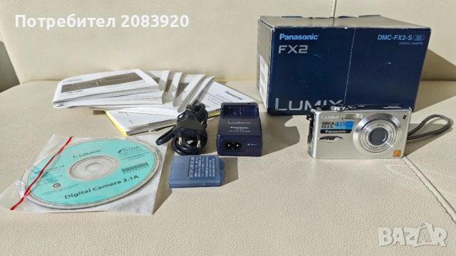 Продавам фотоапарат ,,Panasonic Lumix'' FX 2, снимка 6 - Фотоапарати - 53568143