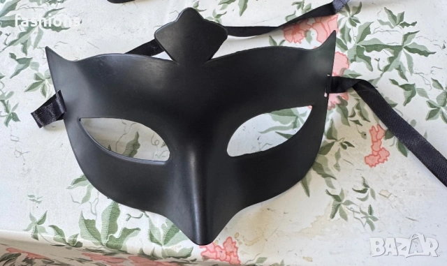 Домино Маска -  Черна НОВА!, Hellowee - различни модели, снимка 7 - Други - 12817162