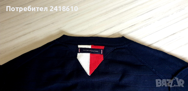 Tommy Hilfiger Cotton / Knit Mens Size M НОВО! ОРИГИНАЛ! Мъжки Памучен Пуловер!, снимка 2 - Пуловери - 52592702