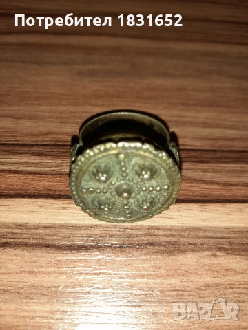 Възрожденски сребърен пръстен, снимка 6 - Антикварни и старинни предмети - 53727215