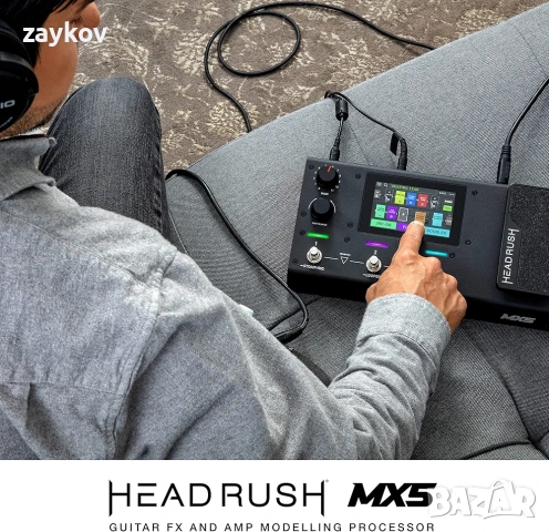 HeadRush MX5 - Многофункционален педал за електрическа китара и процесор за моделиране, снимка 9 - Други - 53619951
