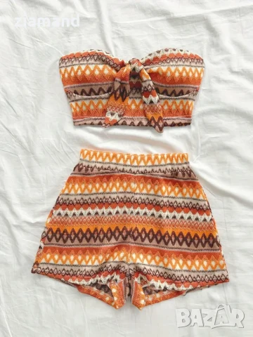 Дамски летен комплект плетиво, снимка 5 - Комплекти - 51122261