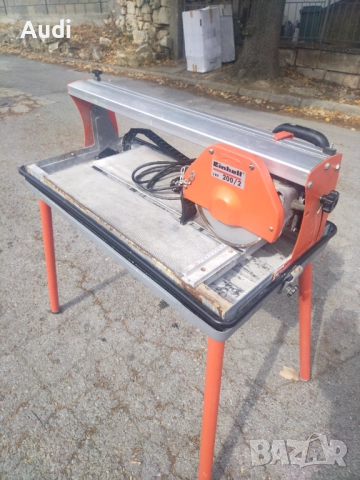 EINHELL TPR 200/2 машина за водно рязане на плочки, фаянс, теракот, гранитогрес Отрезната машина за , снимка 13 - Циркуляри - 51911298