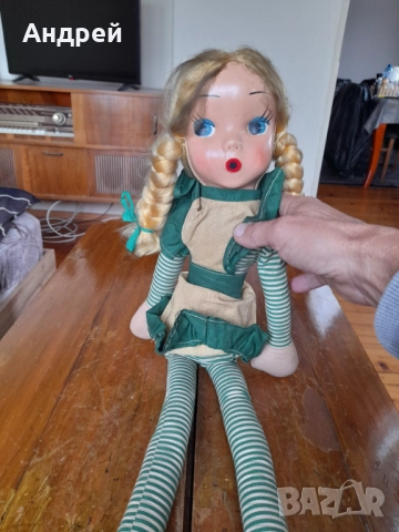 Стара кукла #29, снимка 3 - Други ценни предмети - 52929731