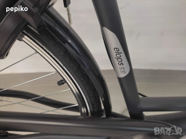 Продавам колела внос от Германия алуминиев велосипед BTW ELOPS 920 динамо главина, снимка 6 - Велосипеди - 54042679