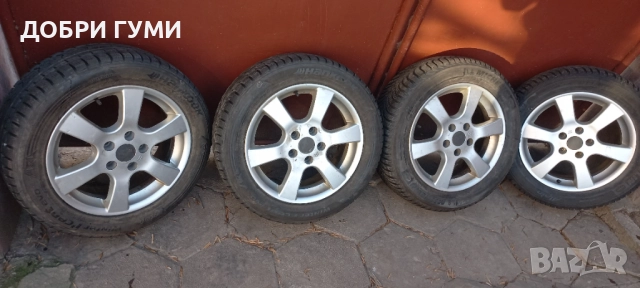 5х112 ДЖАНТИ 16 и 205 55 16 КАТО НОВИ , снимка 2 - Гуми и джанти - 52937280