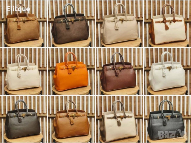 чанти HERMES BİRKİN 35 ⬆️ 25 CM ➡️ 35 CM , снимка 9 - Чанти - 53150742