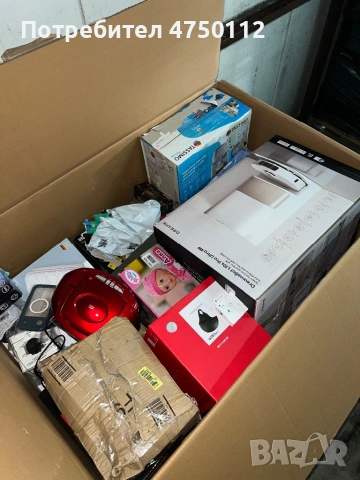 Микс палети с върната стока от Amazon