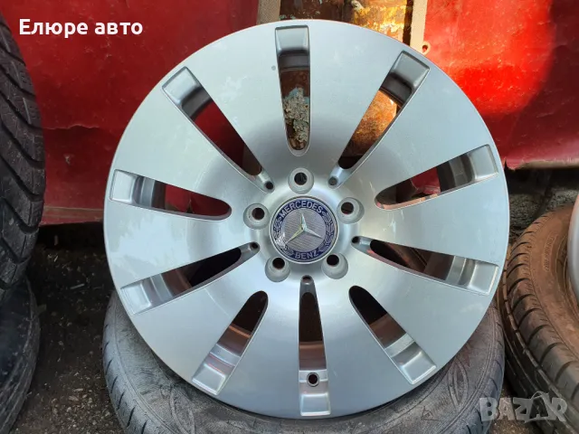 Джанти Мерцедес 5х112x6J16 EТ36, снимка 2 - Гуми и джанти - 50201001