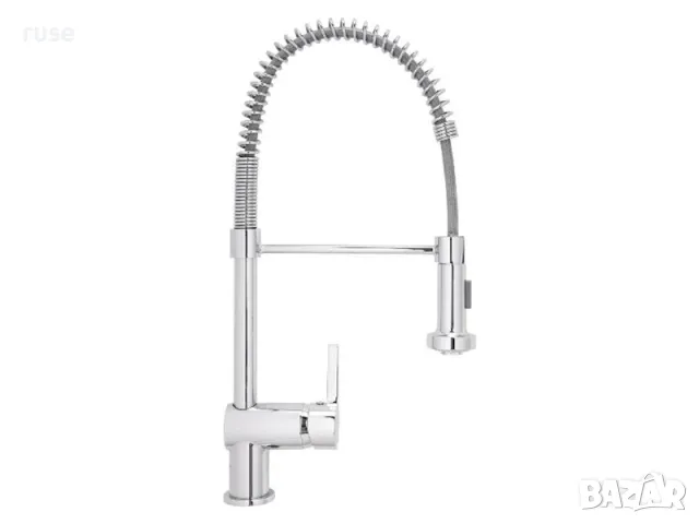 НОВ! Кухненски смесител с изтеглящ се душ XXL, снимка 3 - Смесители - 49786253