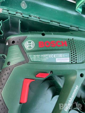 Електрически Перфоратор/Бормашина BOSCH PBH 2100 RE, 550W, 1,7J, SDS+!, снимка 4 - Бормашини - 45626473