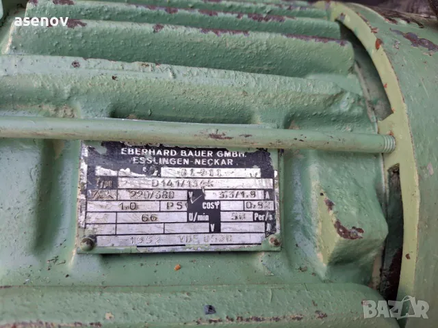 редуктор 0,75 кв, снимка 3 - Електродвигатели - 50012107