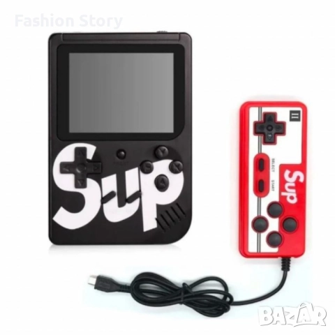Ретро игрова конзола SUP 400 – 400 класически игри + джойстик за двама играчи, снимка 2 - Други игри и конзоли - 52472517
