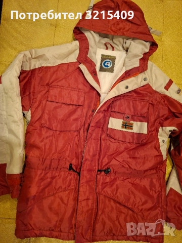 Napapijri мъжко зимно яке XL размер , снимка 2 - Якета - 52423587