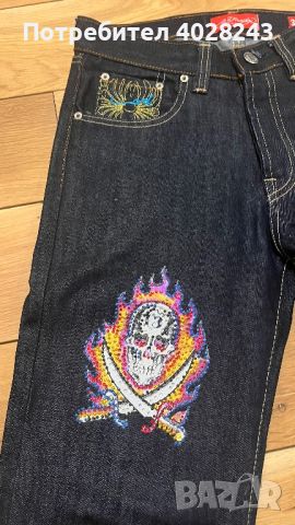 Ed Hardy дънки, снимка 4 - Дънки - 45375532