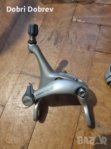 шосеени части ретро велосипед и деклашор campagnolo челюсти shimano 105 кормило седалка , снимка 4 - Части за велосипеди - 50389559