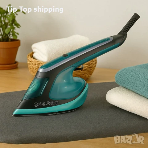 Уред за гладене с пара Voltz, 1800W, 200 мл, керамична плоча, снимка 2 - Ютии - 50876984